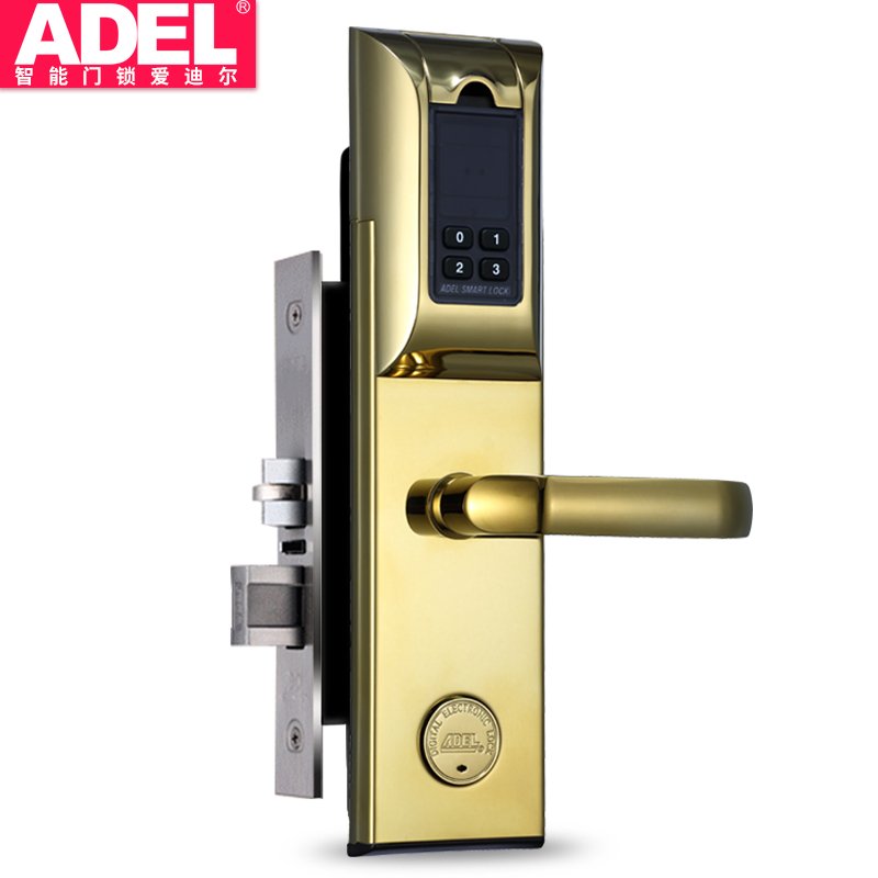 ADEL爱迪尔4920B 智能指纹锁电子锁木门防盗门家用办公密码感应锁