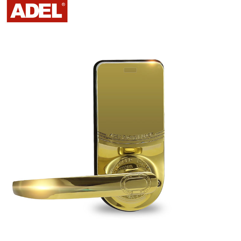 ADEL爱迪尔3398型 智能电子家用办公木门锁 指纹锁 密码锁 防盗锁