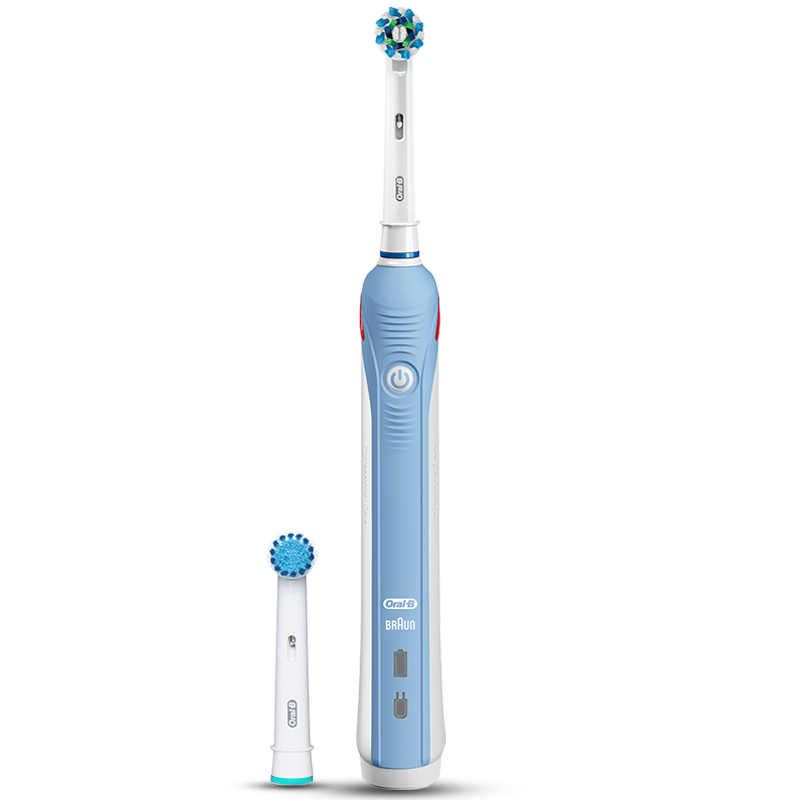 OralB/欧乐B电动牙刷 P2000成人充电式智能声波 3D洁齿