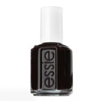 美国原装ESSIE 指甲油 艾茜 56 经典纯黑色 无毒 玛瑙黑显白持久