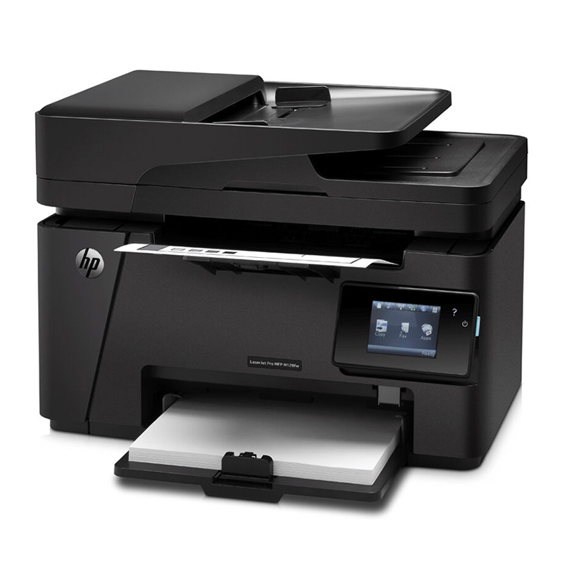 HP/惠普M128fw黑白激光打印機一體機復印掃描傳真機無線wifi網絡