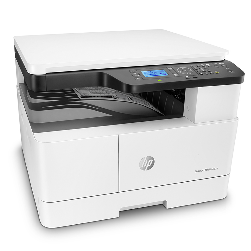 HP惠普M437n黑白激光多功能a3復合機打印一體機復印件掃描網絡辦公大型商用三合一M42523n M437nda M436n升級