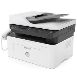 惠普HP Laser MFP 138pnw黑白激光打印传真机一体机复印扫描电话有线无线wifi网络A4办公