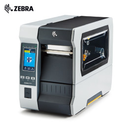 ZEBRA斑馬ZT610工業級條形二維碼不干膠標簽打印機300/600dpi熱敏熱轉印亞銀服裝吊牌水洗嘜快遞電子面單打標