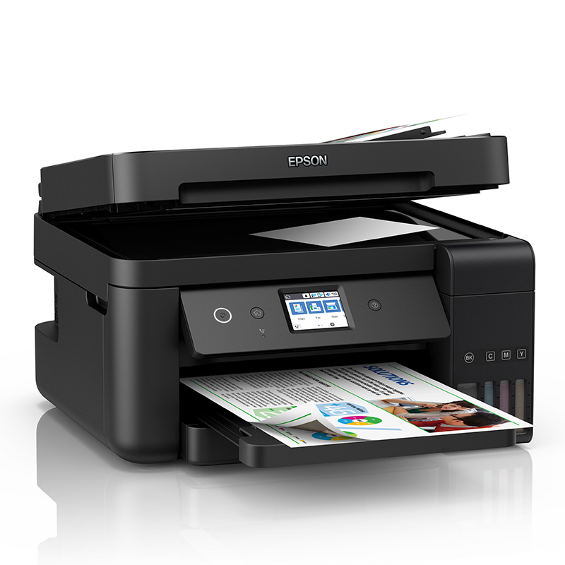 愛普生L6198 L6178打印機商務辦公墨倉式連供噴墨打印復印掃描傳真多功能 無線彩色自動雙面無邊距 一體機