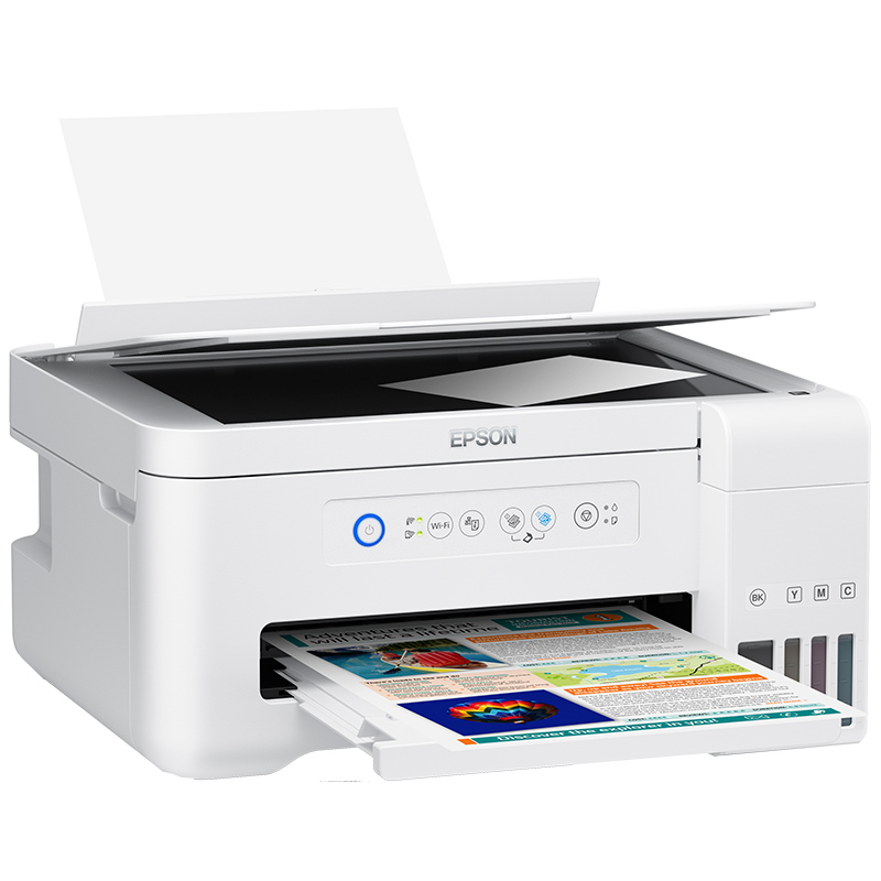 愛普生打印機L4151/L4153 噴墨彩色復印機 掃描無線wifi多功能一體機 商務辦公連供墨倉作業家用小型相片照片