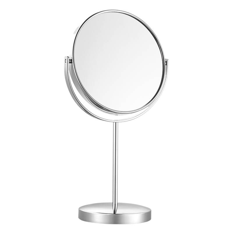 名创优品（MINISO）双面台式化妆美容镜宿舍卧室梳妆便携式圆形台镜