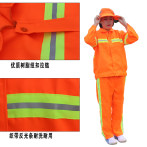 环卫工人制服透气耐磨反光衣工作衣服可印字道路高速养护套装定制