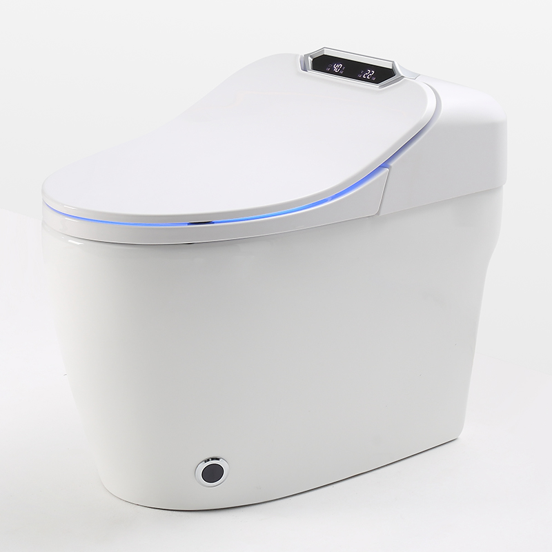 柯芬全自動翻蓋一體式智能馬桶電動沖水坐便器遙控自動感應座便器