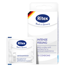 Ritex悅德仕避孕套女性專用套套超薄安全套抽插男持久超感10只裝