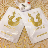原装进口泰国KROKO美人鱼肚脐贴暖宫贴透气发热新版买一送一