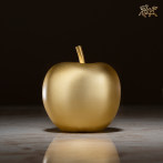 銅師傅 全銅真金鎏鍍擺件《平平安安》飾品 蘋果擺件